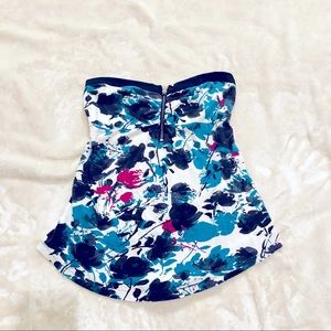 Roxy tube top blouse